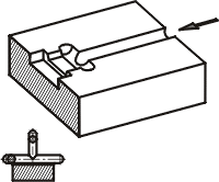 注塑模具边缘薄片浇口或薄膜浇口应用
