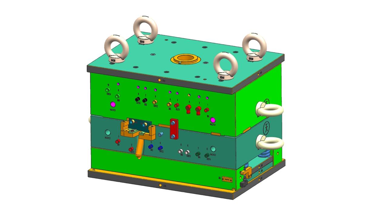 全3D出口模具设计米思米misumi标准