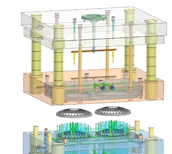 三板模小水口设计规范要点-点浇口模具设计应用