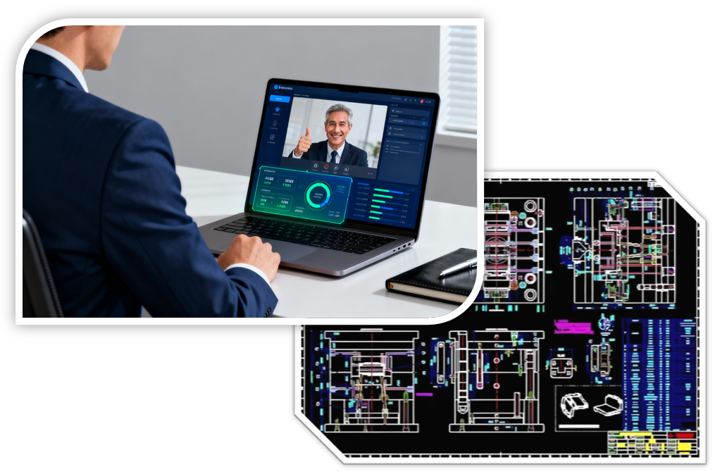 上海模具设计的信任背书：2D组立图如何成为赢得日本客户长期合作的“敲门砖”